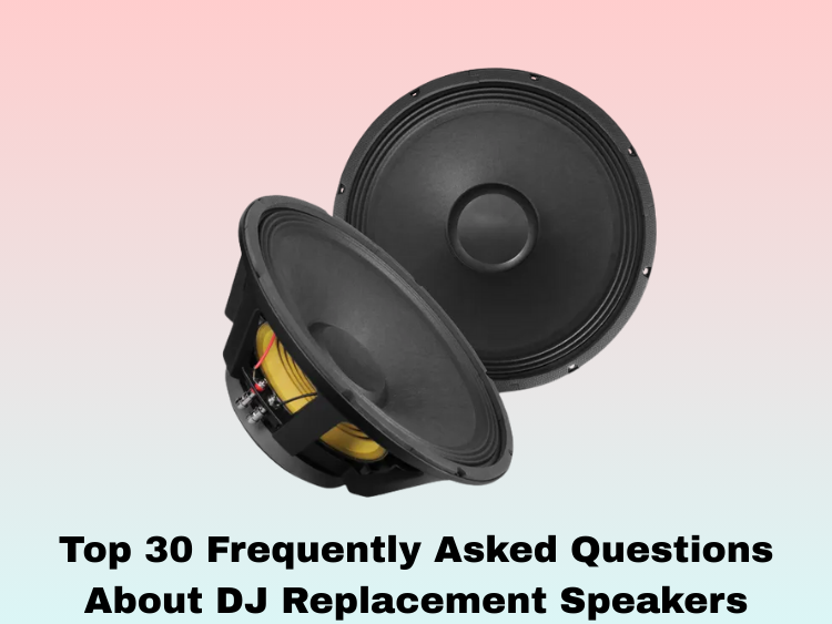 dj replacement speakers