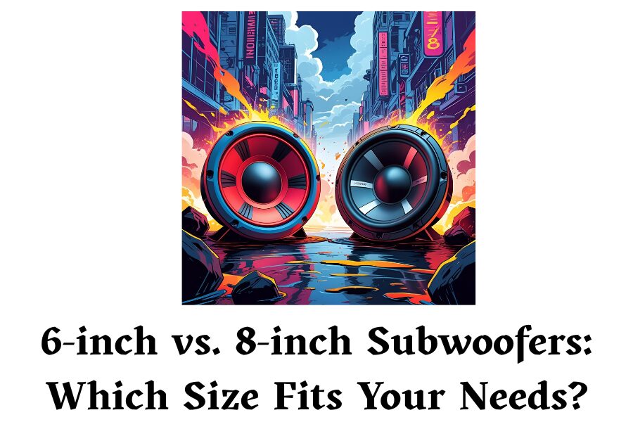 6-inch vs. 8-inch Subwoofers: Which Size Fits Your Needs?