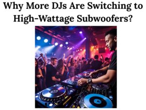 Why More DJs Are Switching to High-Wattage Subwoofers?