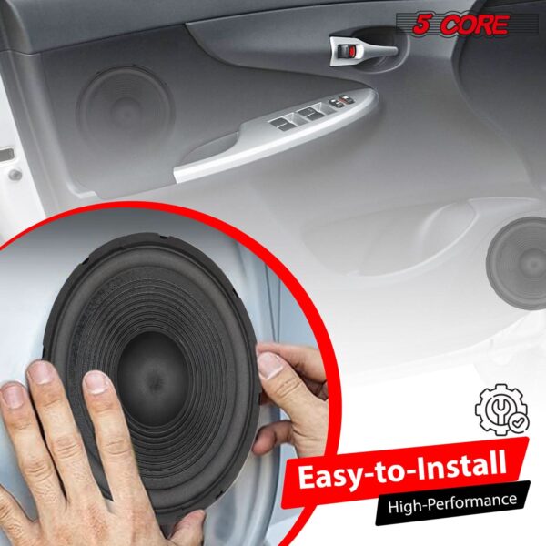 5Core 12 Inch Subwoofer Speaker 1200W Peak 4Ohm Audio Replacement Sub woofer - Image 6