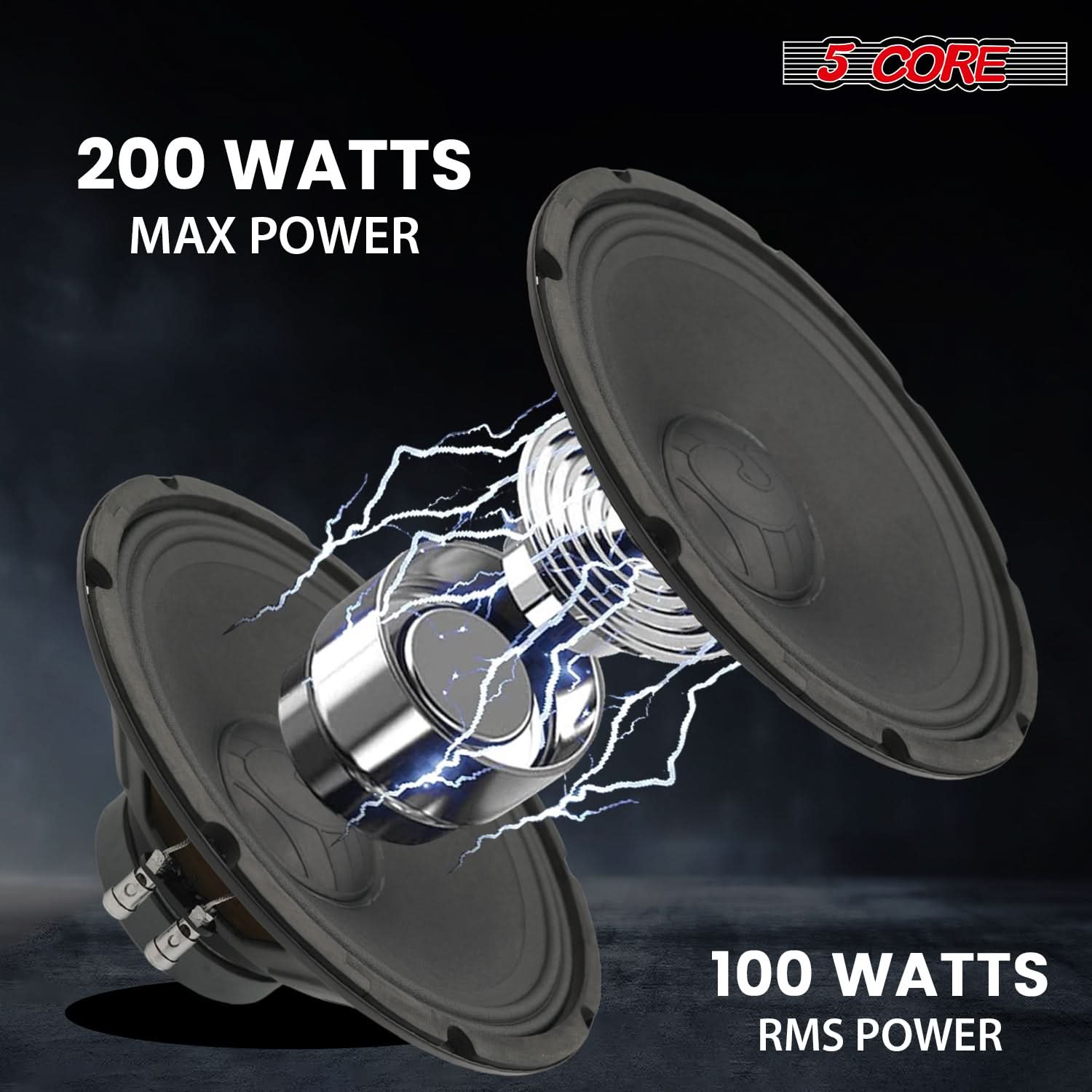 5 Core 12" Subwoofer Speaker 100W RMS Full Range Audio PA DJ Sub Woofer 8Ohm Bass Replacement Driver - Image 8