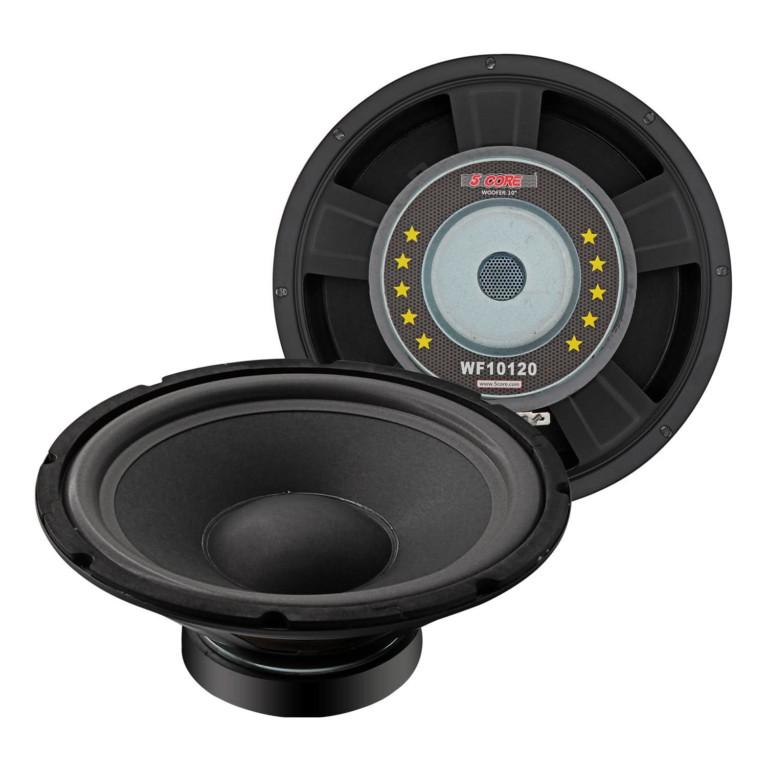 5Core 10 inch Subwoofer Speaker 600W Peak 8Ohm PA DJ Replacement Sub Woofers - Image 2